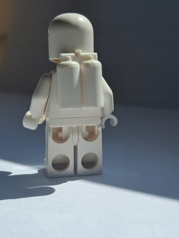Lego sp006 Classic Space minifigure, 1 piece