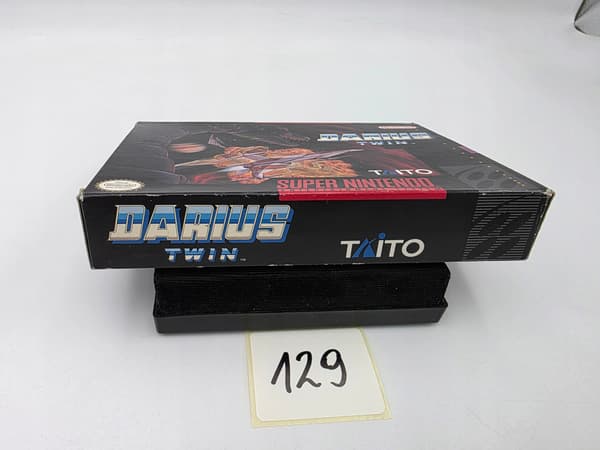 NINTENDO SNES DARIUS TWIN NTSC VERSION ORIGINAL CARDBOARD BOX