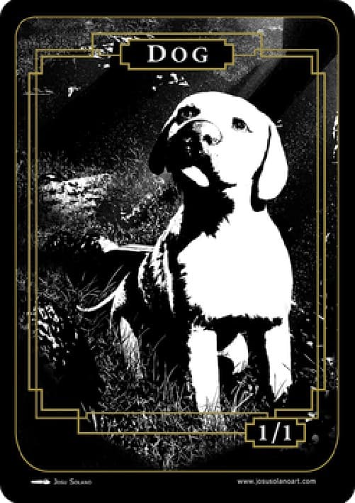 Magic: The Gathering Dog Token