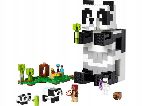 LEGO Minecraft Panda Sanctuary set
