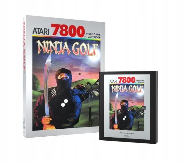 Ninja Golf for the Atari 7800+ (boxed)