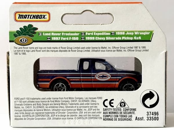 MATCHBOX-97 FORD F-150 (B0)