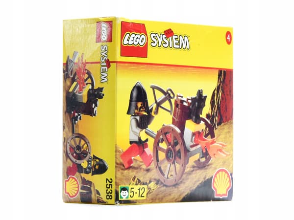 New LEGO System Castle 2538 Flamethrower SHELL MISB 1998