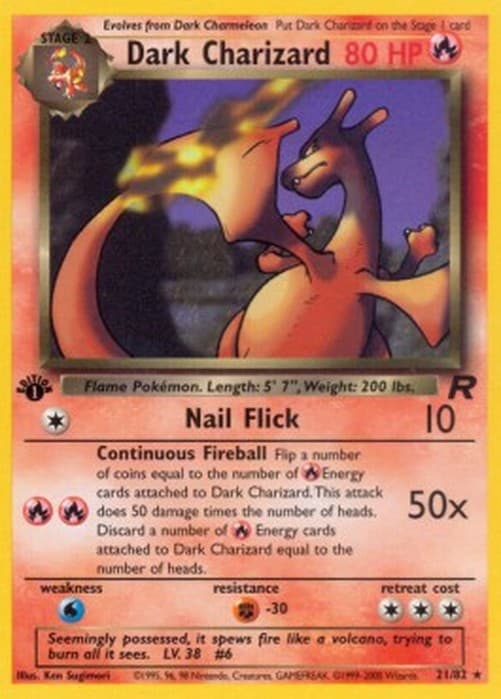 Pokemon Dark Charizard