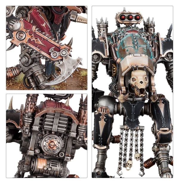 Warhammer 40K – Chaos Knights Houndpack Lance