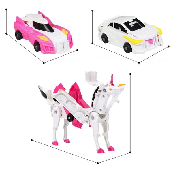 Transforming unicorn toy car for children – a present