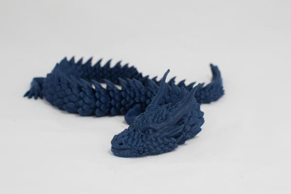 Sani figurine, Dragon 450 mm, Dark blue