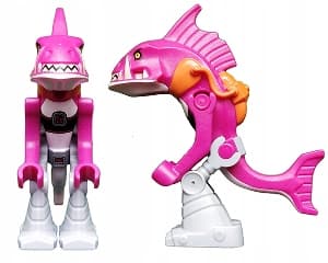 Lego Ninja Turtles tnt014 Fishface FIGURINE U