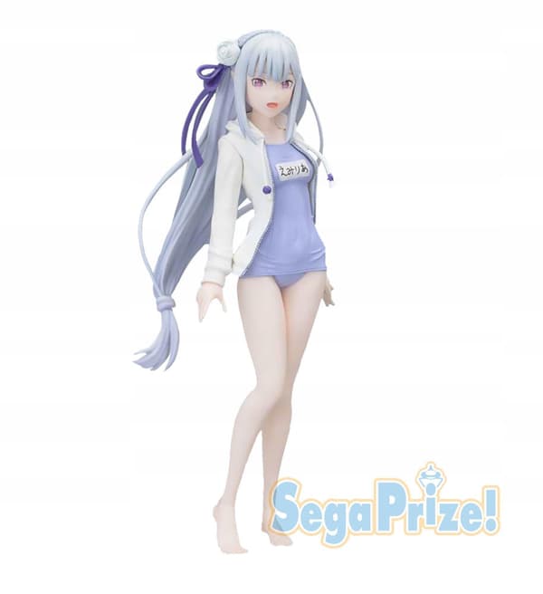 RE:ZERO Anime Figurine – Emilia Summer Days – SEGA