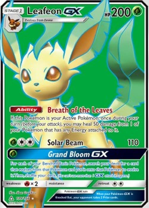 Pokemon Leafeon GX
