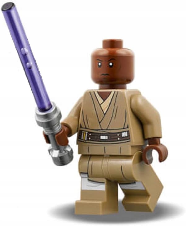 Lego minifigure @@@ MACE WINDU sw0889 + SWORD @@@ from set 75199