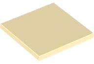LEGO Smooth Tile 4x4 Sand Tan 6488487 1751 – 25 pieces