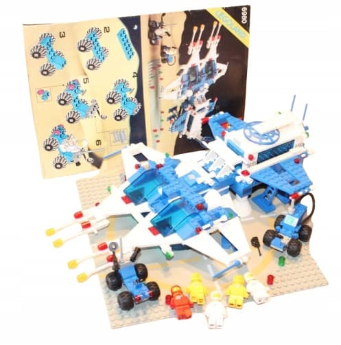 LEGO SPACE CLASSIC 6980 Galaxy Commander SET INSTRUCTIONS