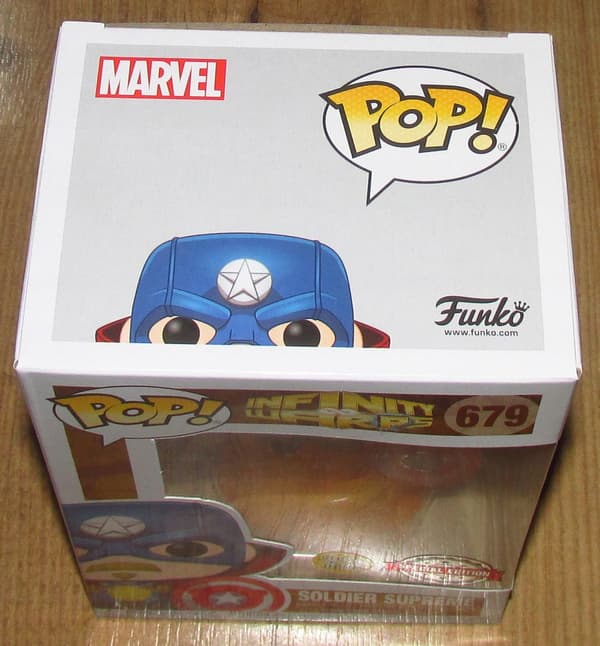 FUNKO POP 679 INFINITY WARPS SOLDIER SUPREME GITD