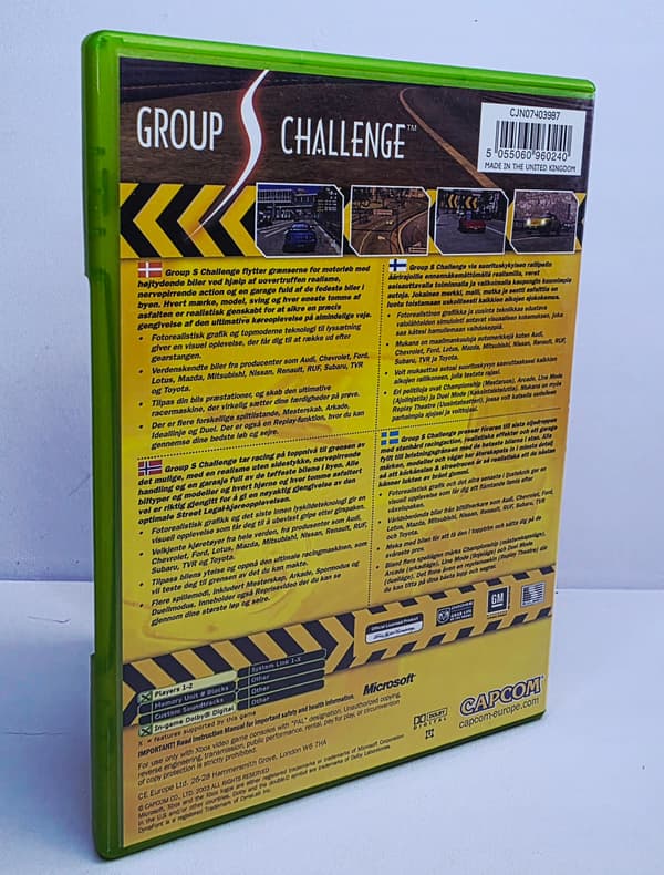 GROUP CHALLENGE Xbox boxed version