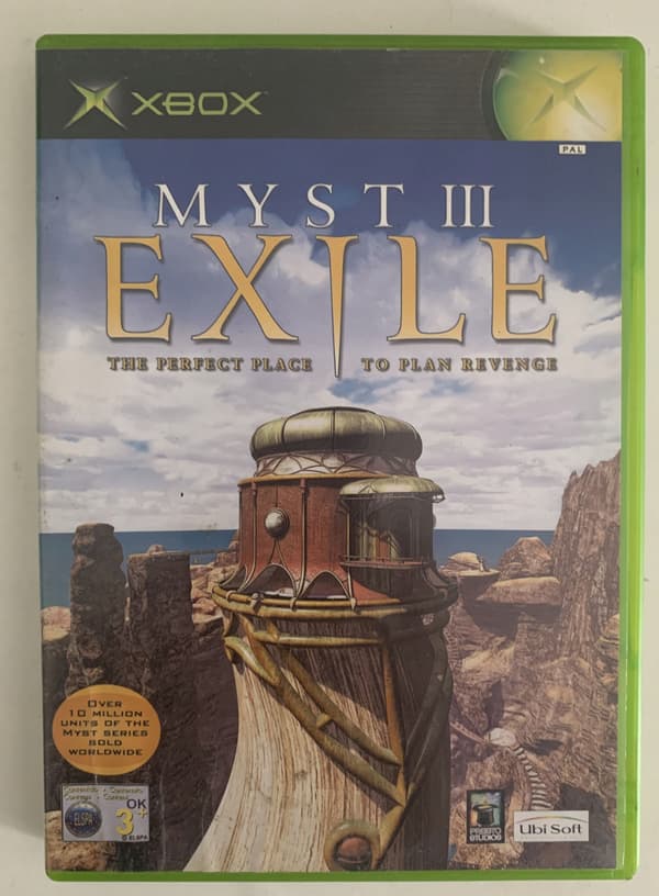 Myst III: Exile – PC and Xbox boxed edition
