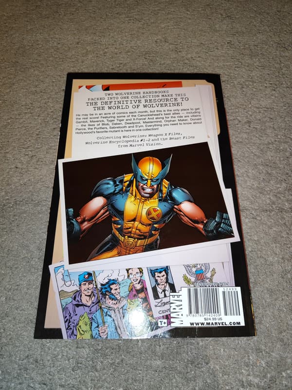 Wolverine: Weapon X Files – Heroes File: Character Encyclopaedia ENG