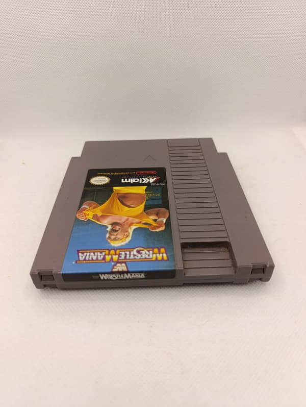 WWF WrestleMania NES Nintendo Hulk Hogan