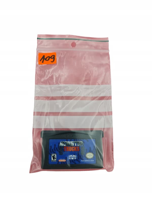 GAME BOY ADVANCE MONSTER TRUCKS
