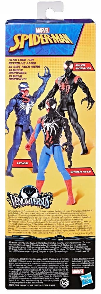 MARVEL – VENOM VS TITAN SPIDER-MAN ACTION FIGURE (G0941)
