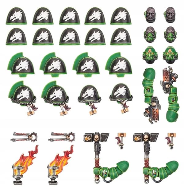 Warhammer 40k – Salamanders Primaris upgrades and decals