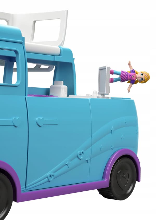 Polly Pocket Figures – Camping Campervan