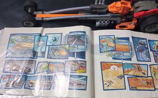 Lego 8471 Nitro Burner. DESCRIPTION! PHOTOS!