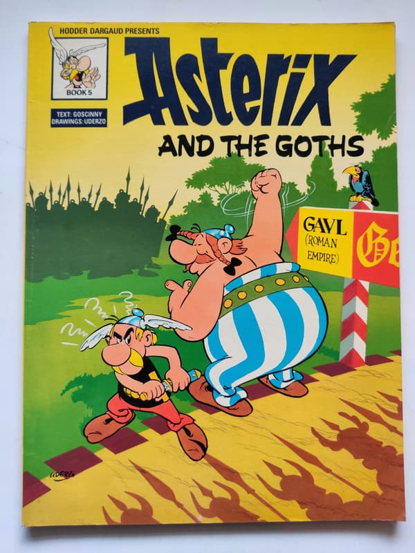 ASTERIX AND THE GOTHS: A VISIT AND AN ATTACK