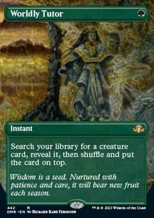 Magic: The Gathering Worldly Tutor