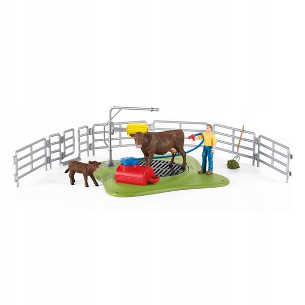 Cattle washing area