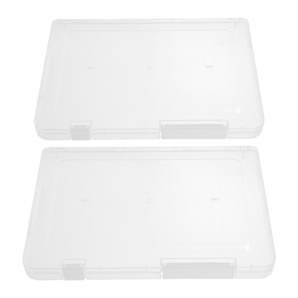 2 COMPACT BOXES FOR ORGANISING SMALL PARTS