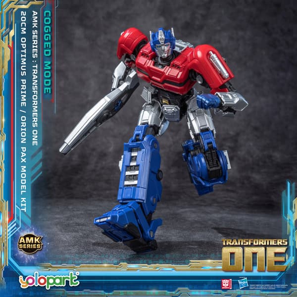 Transformers 8 AMK Series Plastic Model Kit: Orion Pax, 20 cm
