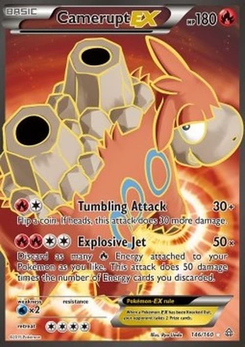 Pokemon Camerupt EX