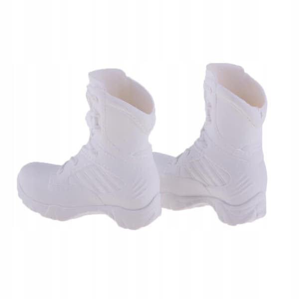 1/6 Scale Policewoman's Boots for 12\ White