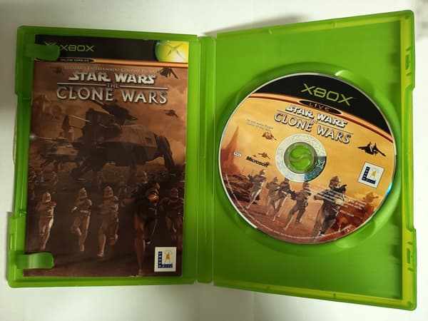 STAR WARS: THE CLONE WARS – Xbox, English version, complete set