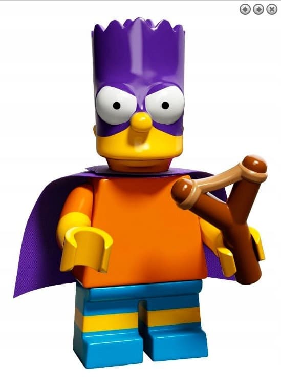 LEGO 71009 Minifigures – The SIMPSONS Series 2: BART SIMPSON