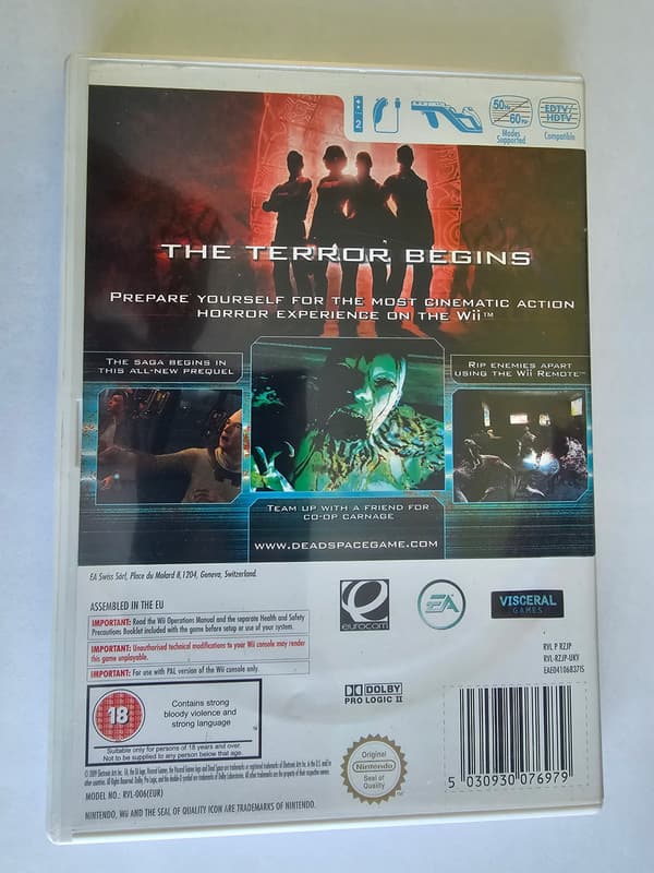 Dead Space Extraction for Nintendo Wii