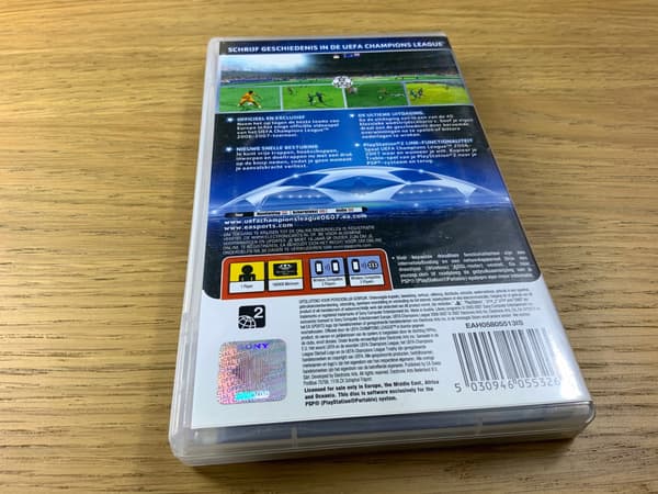 CHAMPIONS LEAGUE 2006–2007 – PSP game disc, complete set