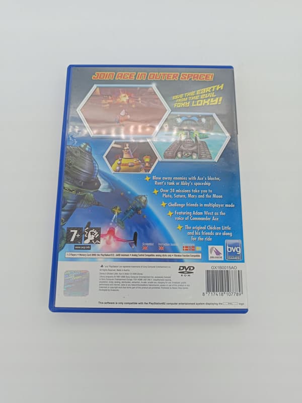 Chicken Little Ace in Action PlayStation 2 (PS2) boxed version