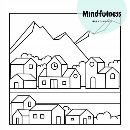 Mindfulness: Bold and Easy Colouring Book – Hue Colouring