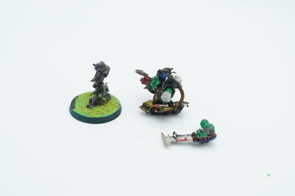 Warhammer 40k Orks Ork Boss Zagstruk metal figurine