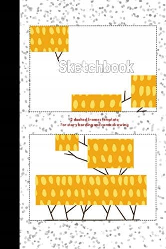 Sketches and templates: A sketchbook containing two templates with roofed frames per page