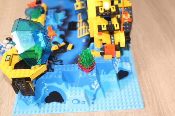 LEGO Aquazone: Aquanauts Neptune Discovery Lab 6195 SET INSTRUCTIONS