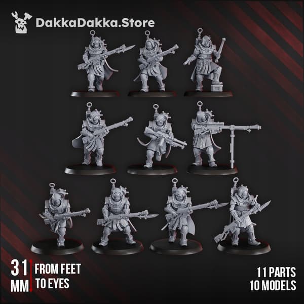 Satellitum Ranged Squad x5 DakkaDakkaStore
