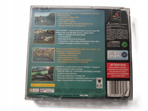 HI OCTANE PSX PS1 ENG