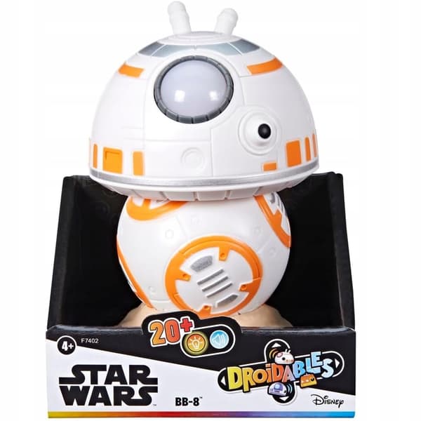 Star Wars DROIDABLES BB-8 droid – INTERACTIVE FIGURINE WITH OVER 20 SOUNDS BY HASBRO
