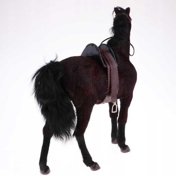 1/6 Scale Horse Model – Painted Animal Figurine – Brown