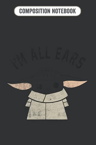 Composition Notebook: Im All Ears Outline Journal Notebook Diary Large 6