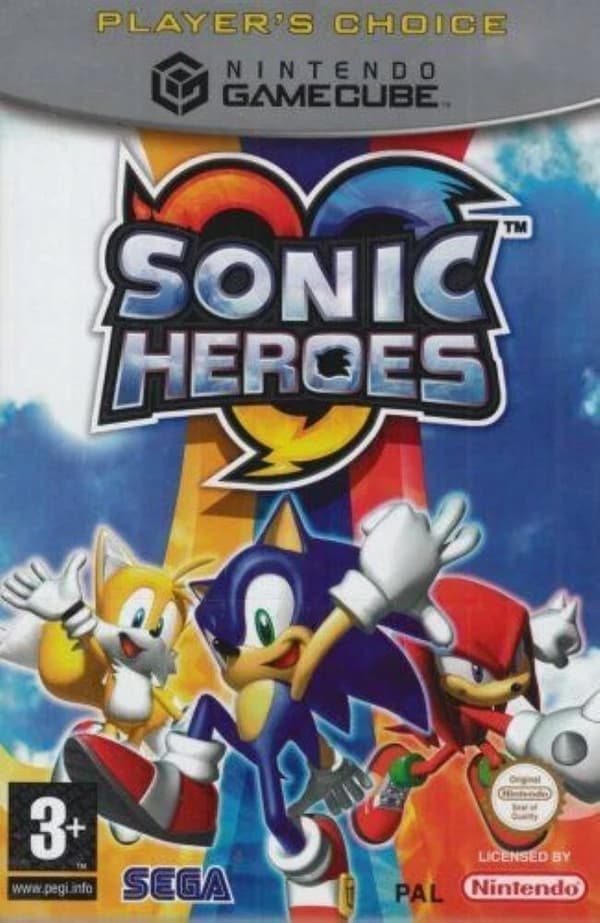 SONIC HEROES Nintendo GameCube