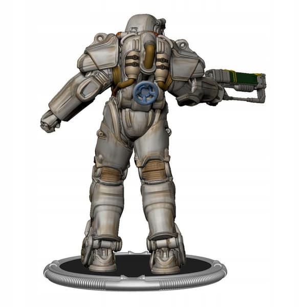 Fallout T-60 Power Armour Mini Figure, 7 cm